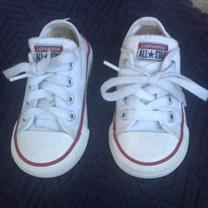 Size 5 Infant White Oxford Converse